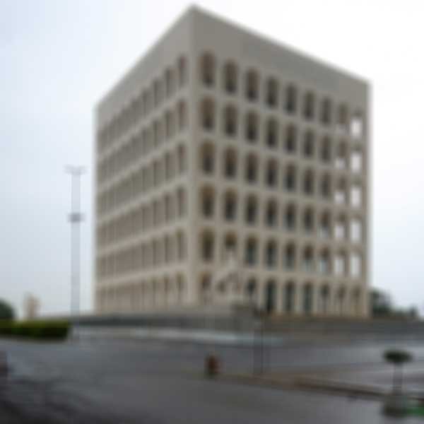 05-Palazzo-della-Civiltà-Italiana-by-Ernesto-Lapadula,-Giovanni-Guerrini-and-Mario-Romano,-Photograph-2014